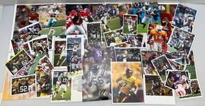 lot 63 image: Misc. Football Photographs & More Biggest 11 x 14