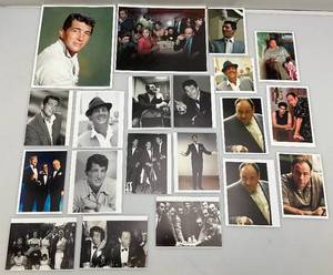 lot 67 image: Misc. Dean Martin Photographs And Moire Biggest 8 x 10