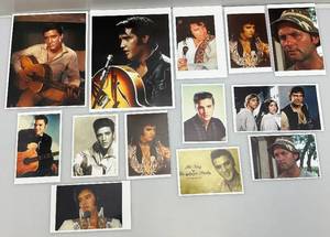 lot 72 image: Misc. ELVIS Photographs And Moire Biggest 8 x 10