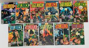 lot 89 image: Misc. 35, 40  Cent DC Sgt. Rock Comics