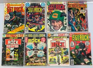 lot 90 image: Misc. 50, 60 Cent & 1.00  DC Sgt. Rock Comics