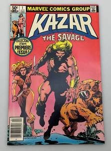 lot 93 image: Vintage Marvel 50 Cent Kazar The Savage No. 1 (Bagged & Boarded)
