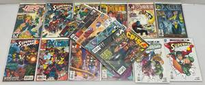 lot 126 image: Misc. Comics Including SUPERMAN And More (Bagged & Boarded)