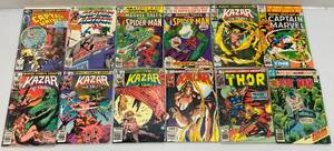 lot 132 image: Misc. 50 Cent Comics Including Captain America And More