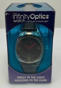 lot 260 image: EST. $150.00 - $250.00 Vintage Infinity Optics Watch With Built In Black Light (NIB)