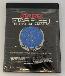 lot 268 image: 1975 STAR TREK Star Fleet Technical Manual (1st Edition) By Franz Joseph