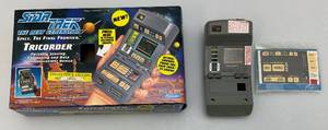 lot 271 image: 1993 Playmates STAR TREK The Next Generation Collectors Edition No. 145821 Tricorder (Open Box) Untested Package Has Normal Shelf Wear