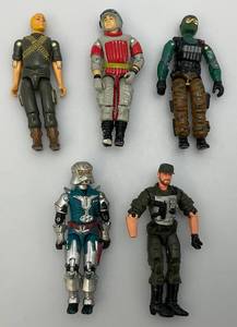 lot 300 image: 1980s Vintage GI Joes 3 34 Action Figures (Most Have Battle Wounds)