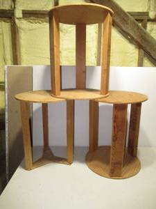 Set of 3 Wood Working Tables