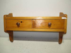 Quaint Hanging Wall Shelf Cubby