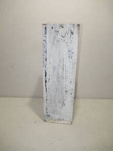 White Wash Wooden Shaker Post
