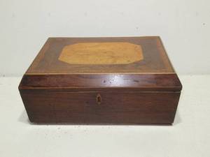 Turn of the Century Wooden Cutlery Box