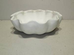 Large Decorative Stoneware Bowl