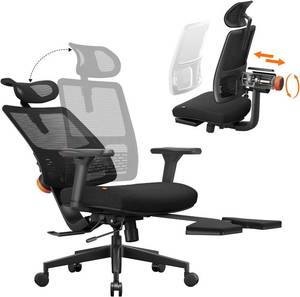 lot 10 image: Newtral Ergonomic Office Chair with Footrest