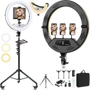 lot 17 image: Auriani Large Ring Foldable LED Ring Light
