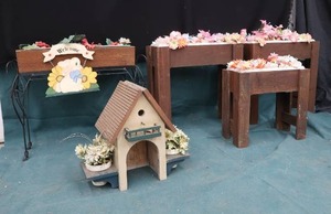 WOODEN PLANTERS