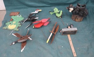 WOODEN YARD ART
