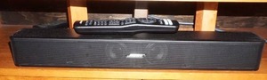 lot 31 image: Bose Sound Bar with remote