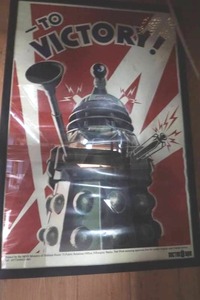 lot 54 image: Dr. Who framed poster