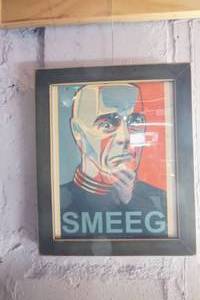 lot 60 image: Red Dwarf Kryten Smeeeg Head 8x10