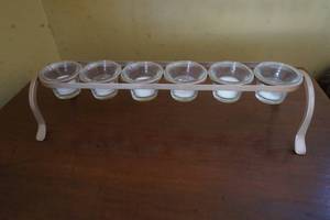 lot 107 image: votive candle holder