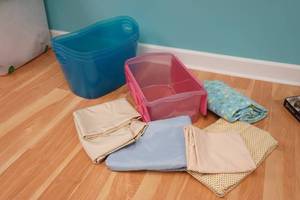 lot 135 image: Curtains & Storage Lot