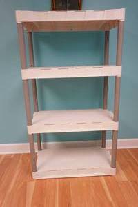 lot 142 image: Plano 4 tier shelf