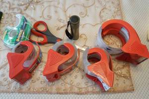 lot 148 image: tape & scissors lot