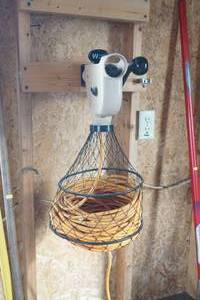 lot 171 image: hanging extension cord holder