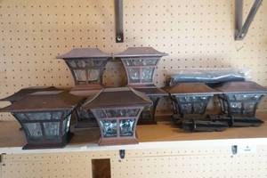 lot 181 image: solar lights 9ct