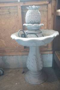 lot 190 image: stone water fountain