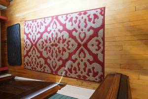lot 198 image: rug & boot tray