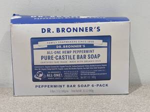 lot 18 image: BRAND NEW 6PK DR. BRONNERS SOAP