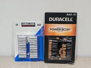 lot 34 image: KIRKLAND SIGNATURES DURACELL AAA BATTERIES- 2PACKS