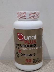 lot 38 image: BRAND NEW BOTTLE OF QUNOL PLUS 200MG.