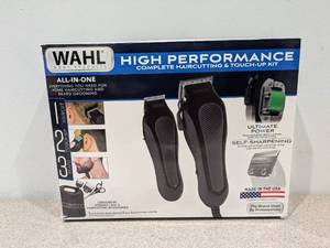 lot 57 image: WAHL ALL IN ONE COMPLETE HAIRCUTTING AND TOUCH-UP KIT