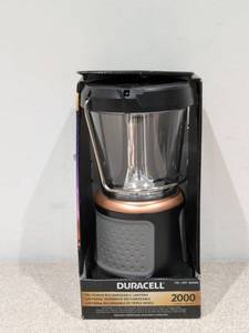 lot 70 image: BRAND NEW DURACELL TRI-POWER RECHARGEABLE LANTERN