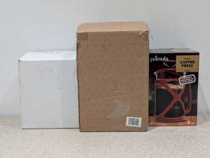 lot 80 image: 3 BRAND NEW COFFEE COLD PRESS UNITS