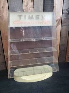 lot 16 image: Cool Timeless TIMEX Cavalina Display Case from the 1960s