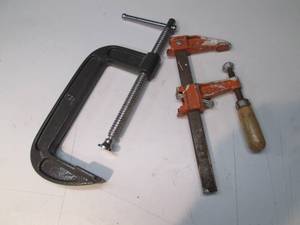 6 C-clamp and bar-clamp...