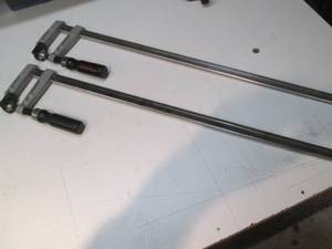 Set of 24 Denali bar clamps...