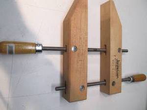 Jorgensen manual action wood clamp...