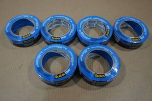 lot 171 image: 6 Rolls Scotch Blue 1.41 Painters Tape