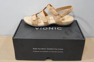 lot 238 image: Vionic Womens Amber Orthotic Sandals -Size 9