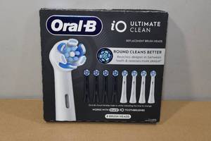 lot 21 image: Oral-B iO Ultimate Clean Replacement Brush Heads