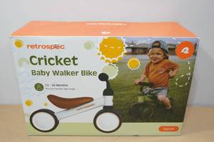 lot 29 image: Retrospec Cricket Baby Walker Bike