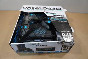 lot 52 image: Roller Derby Adjustable Size Inline Skates - Adult