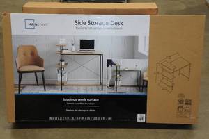 lot 73 image: Mainstays Side Storage Desk