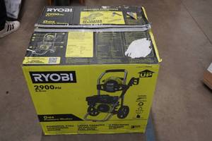 lot 77 image: Ryobi 2900 PSI 2.5 GPM Gas Pressure Washer