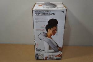 lot 87 image: Sharper Image Neck and Back Shiatsu Massager